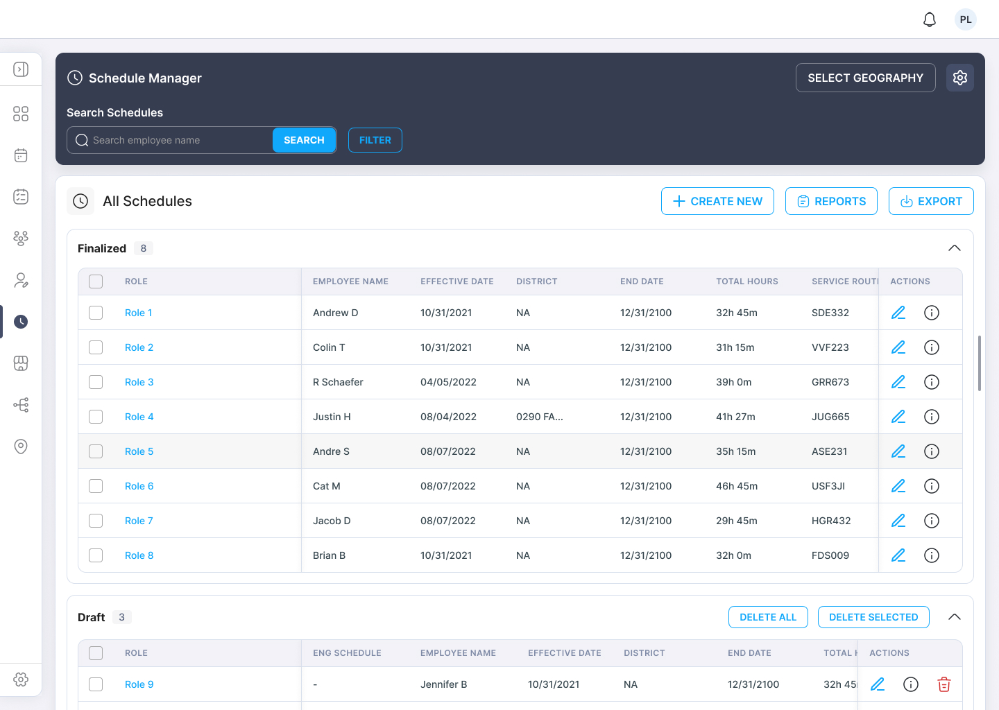 Schedule Manager Schedule Manager