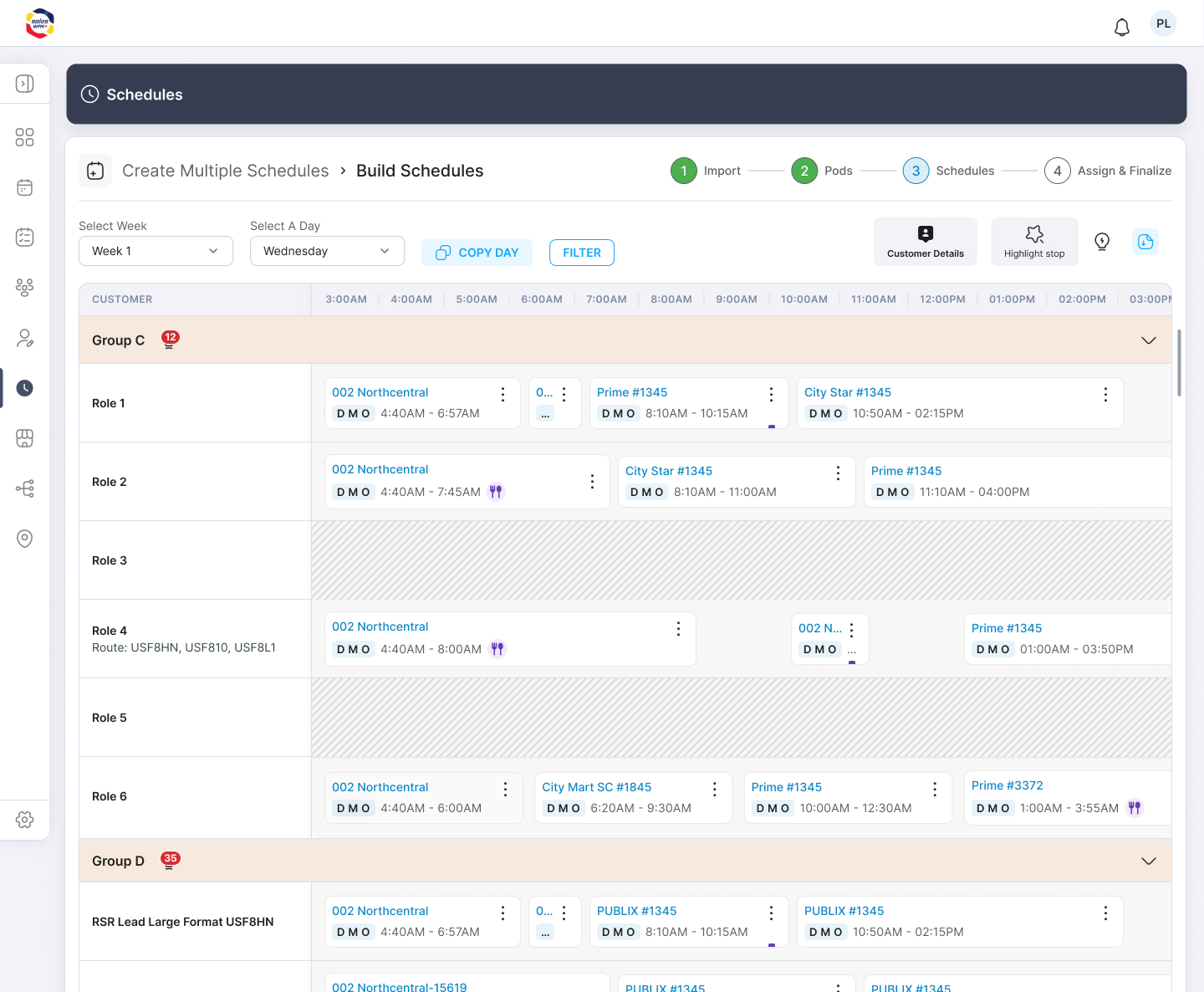 10 Batch Create Schedules